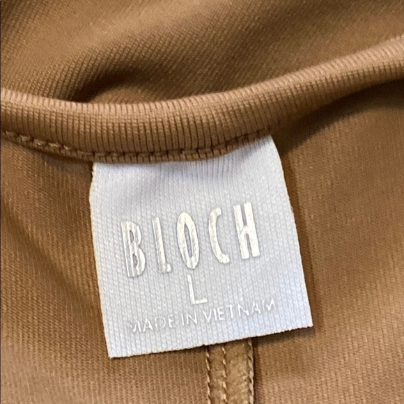 Bloch Brown Bodysuit/Leotard with Spaghetti Straps - Picture 2 of 5